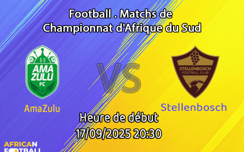 Pronostic AmaZulu-Stellenbosch