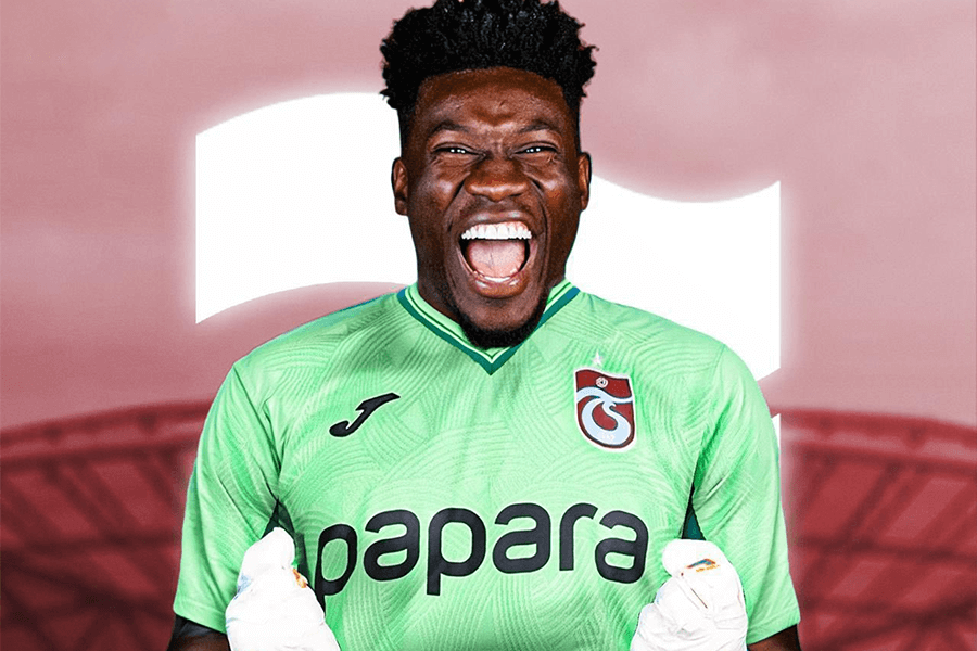 Mercato: André Onana portera les couleurs de Trabzonspor
