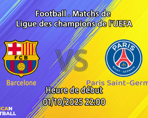 Pronostic Barcelone-Paris Saint-Germain