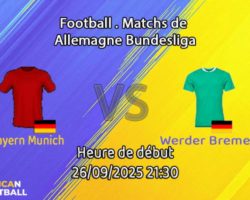 Pronostic Bayern Munich-Werder Bremen