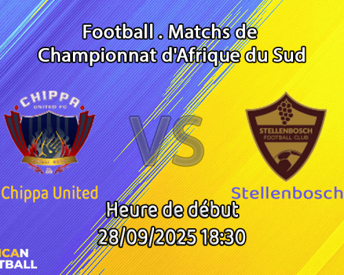 Pronostic Chippa United – Stellenbosch