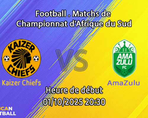 Pronostic Kaizer Chiefs-AmaZulu