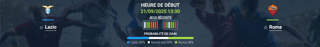 Pronostic Lazio-Roma