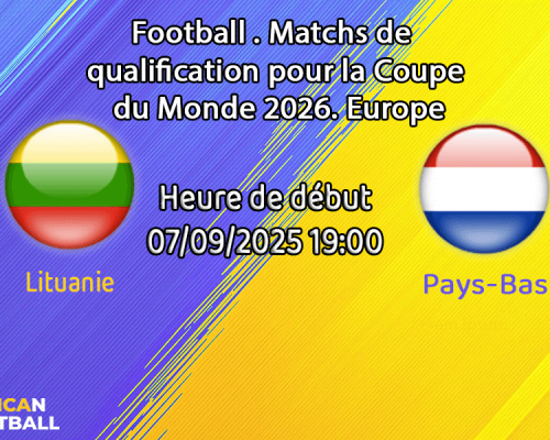 Pronostic Lituanie – Pays-Bas