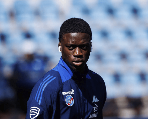 Mamadou Sarr à Strasbourg, défenseur central, choix Sénégal, première convocation imminente.
