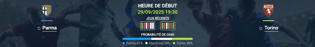 Pronostic Parma-Torino