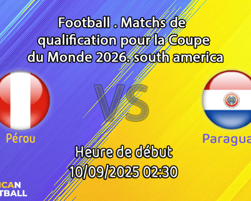 Pronostic Pérou-Paraguay