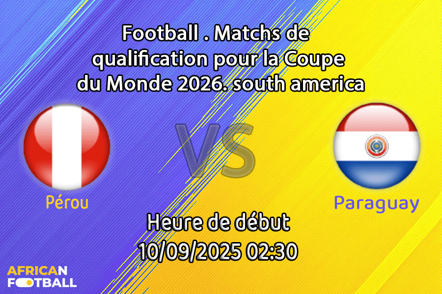 Pronostic Pérou-Paraguay
