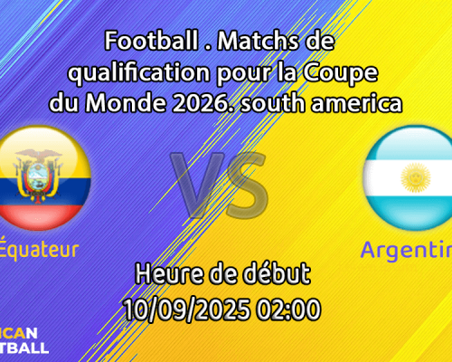 Pronostic Équateur-Argentine