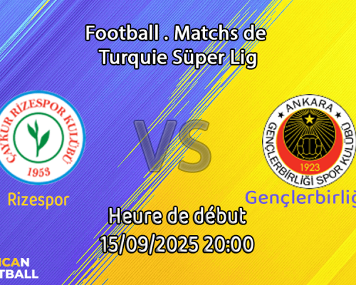 Pronostic Rizespor-Gençlerbirliği