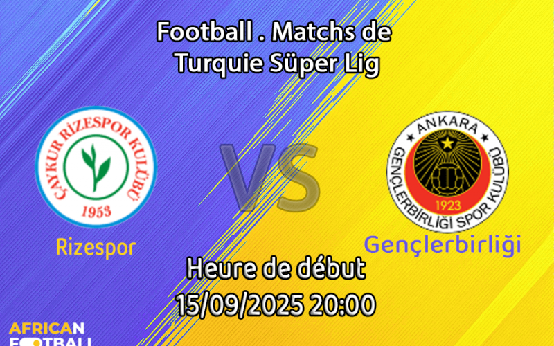 Pronostic Rizespor-Gençlerbirliği