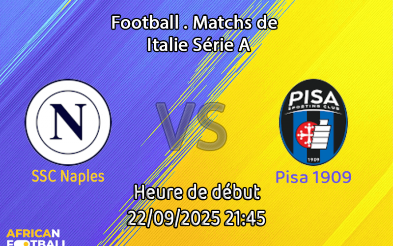 Pronostic SSC Naples-Pisa 1909