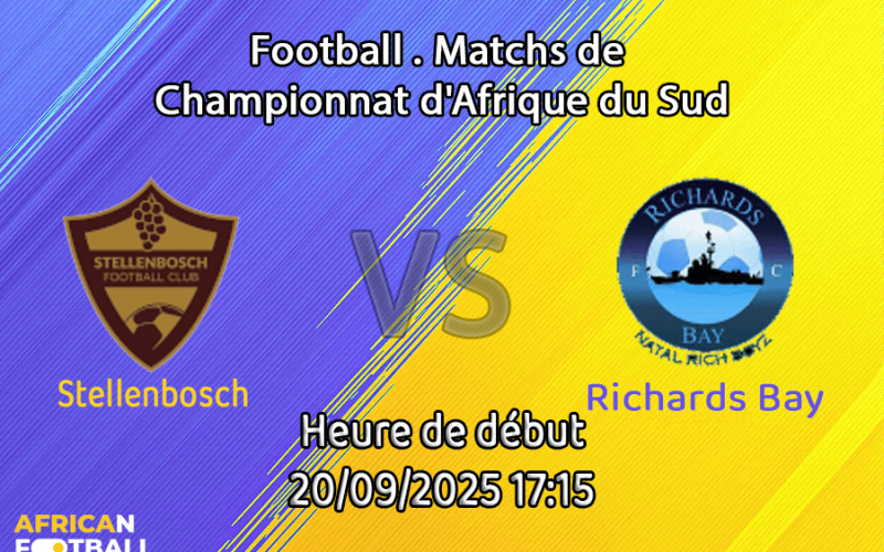 Pronostic Stellenbosch-Richards Bay