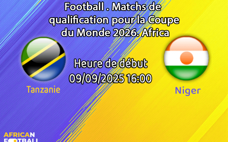 Pronostic Tanzanie-Niger