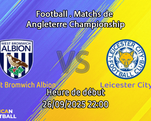 Pronostic West Bromwich Albion-Leicester City