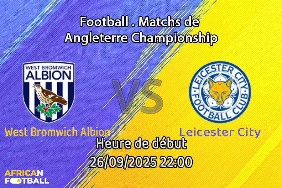 Pronostic West Bromwich Albion-Leicester City