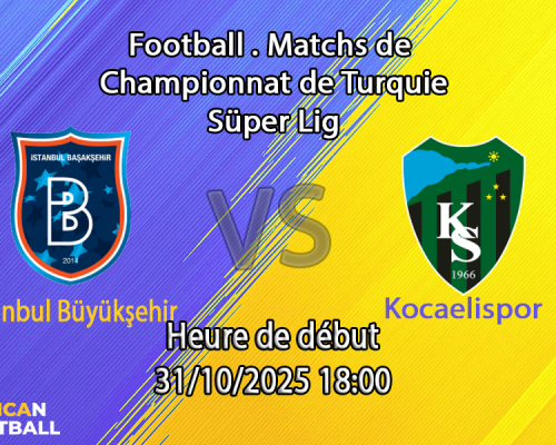 Pronostic İstanbul Büyükşehir-Kocaelispor