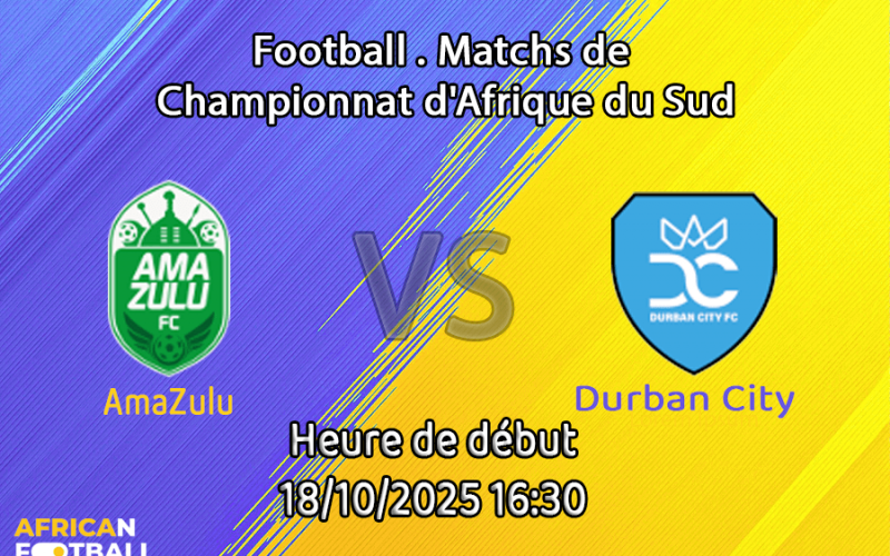 Pronostic AmaZulu - Durban City
