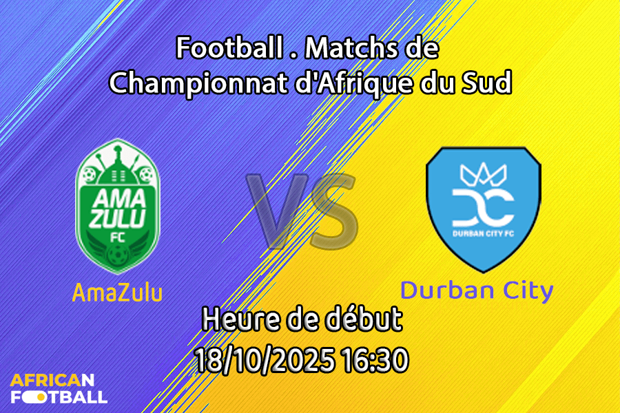 Pronostic AmaZulu - Durban City
