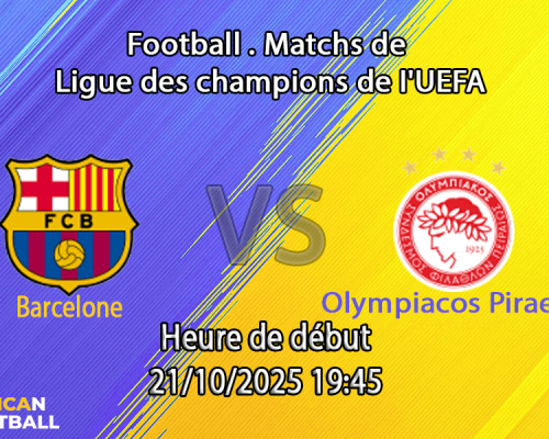 Pronostic Barcelone - Olympiacos