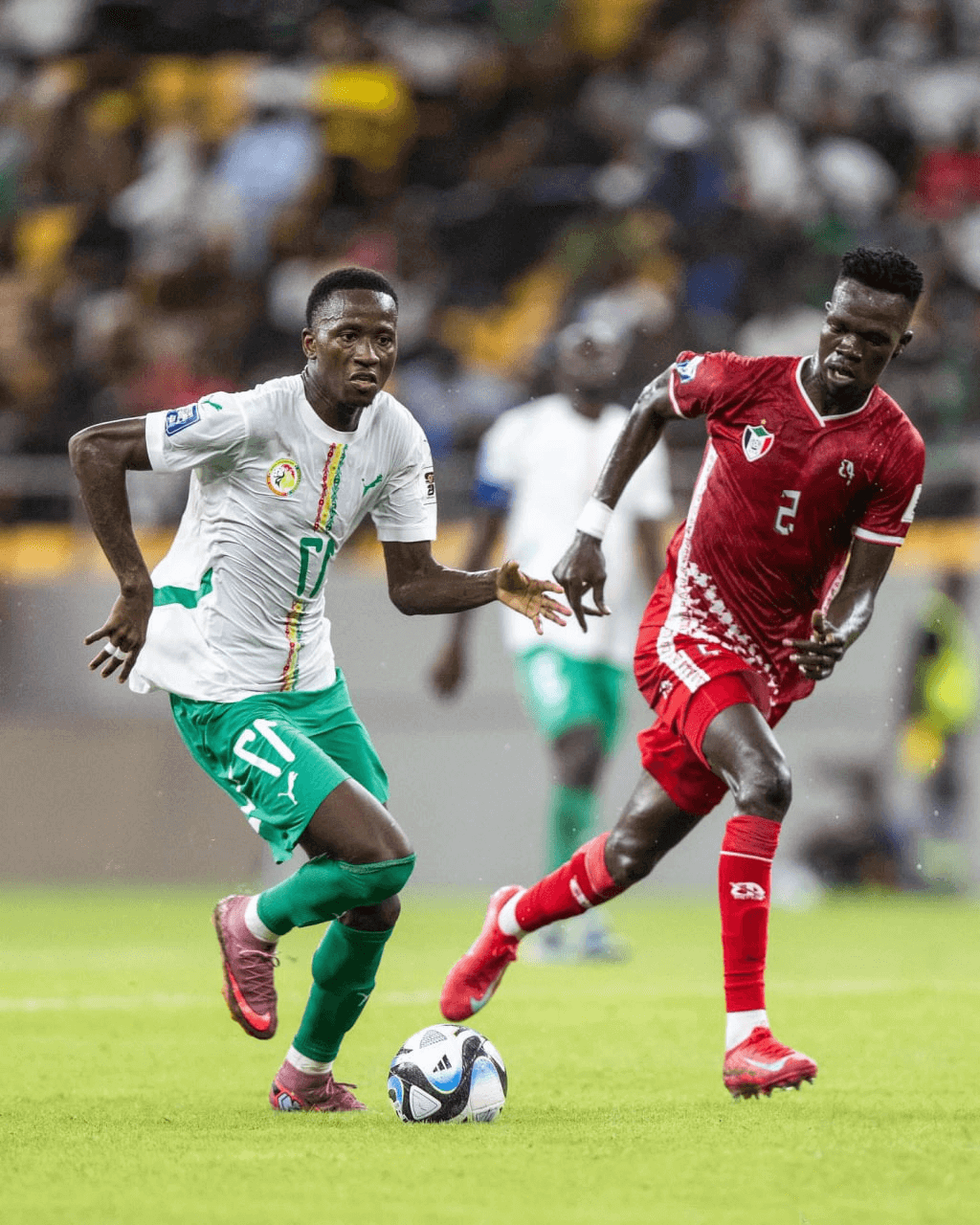 Éliminatoires africaines en compétition: Équipes africaines lors des éliminatoires de la Coupe du Monde 2026.