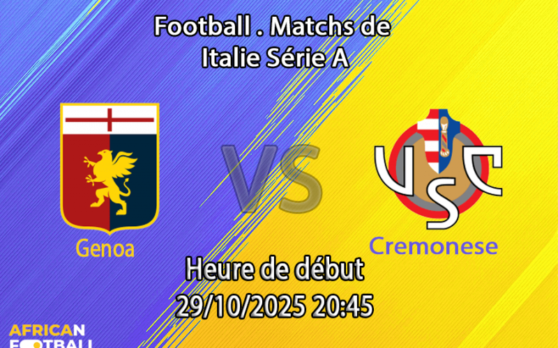 Pronostic Genoa‑Cremonese