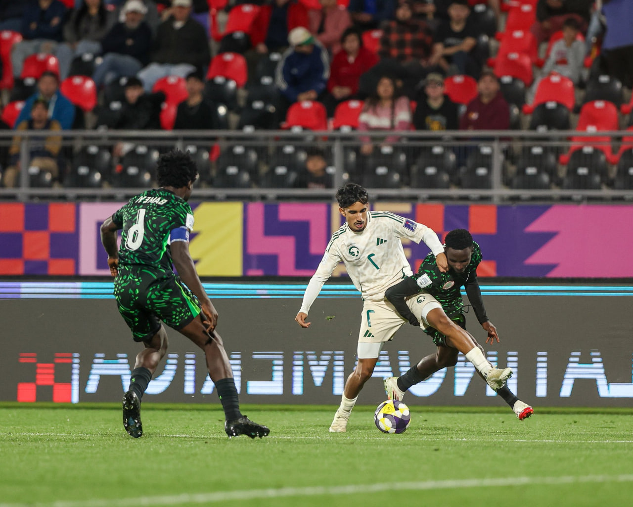 Équipe marocaine célébrant une victoire à la Coupe U20