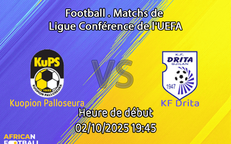 Pronostic Kuopion Palloseura-KF Drita