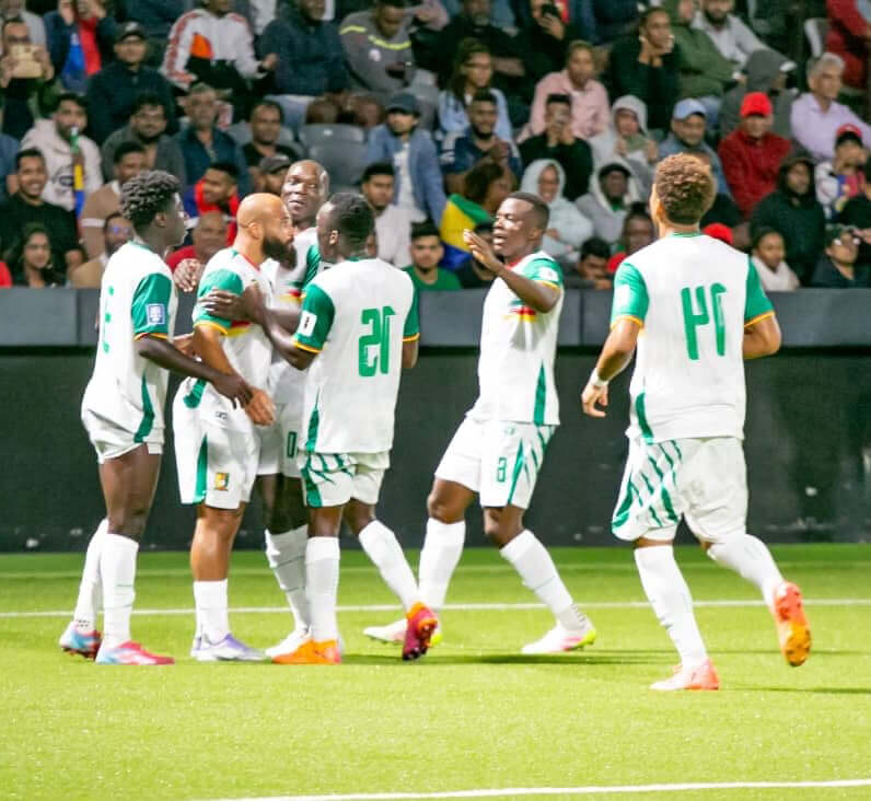 Le Sénégal célèbre sa victoire lors des éliminatoires