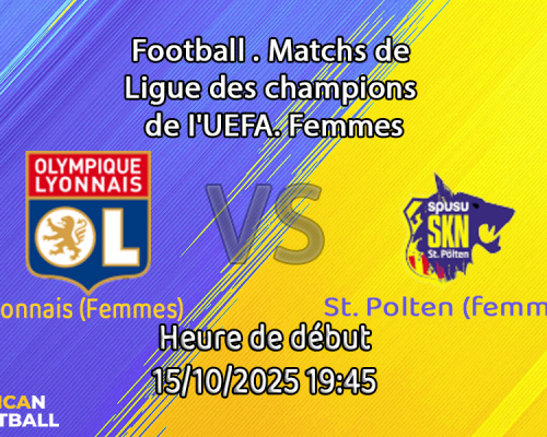 Pronostic Lyonnais (Femmes) - St. Polten (Femmes)