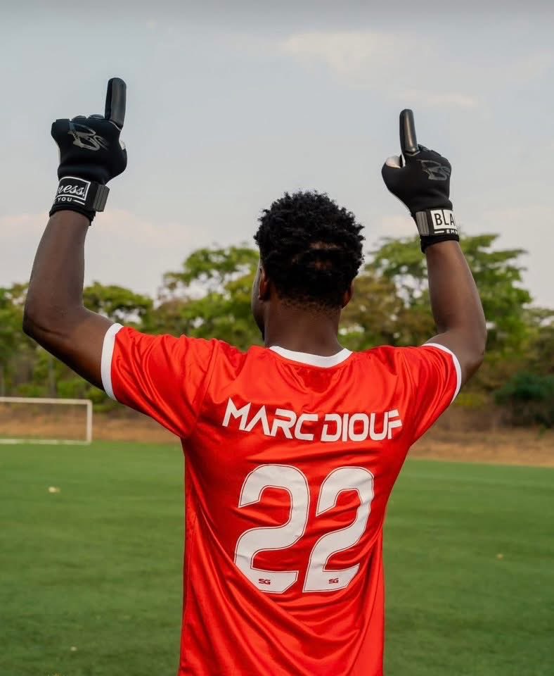 Marc Philips Arouna Diouf lors d'un match au CHAN 2024.