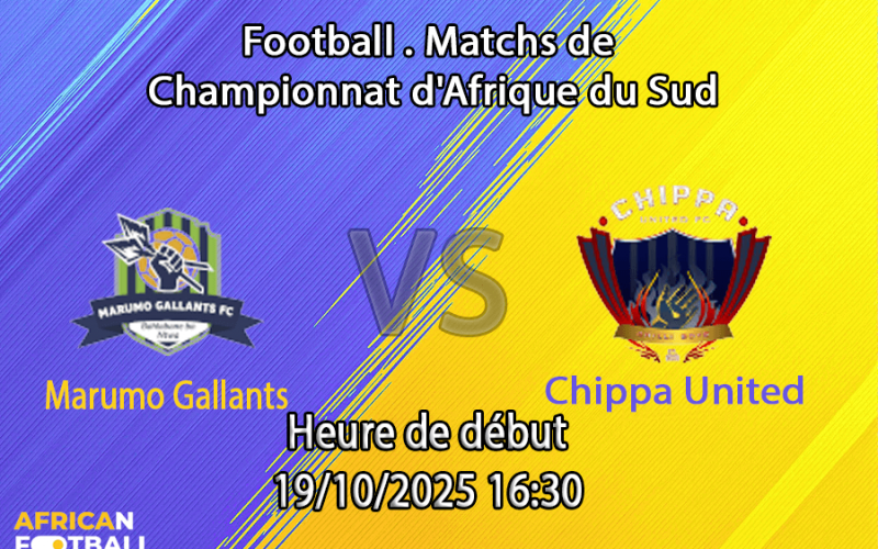 Pronostic Marumo Gallants - Chippa United
