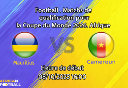 Pronostic Mauritius-Cameroun