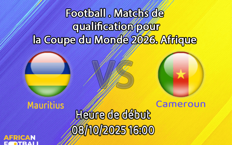 Pronostic Mauritius-Cameroun