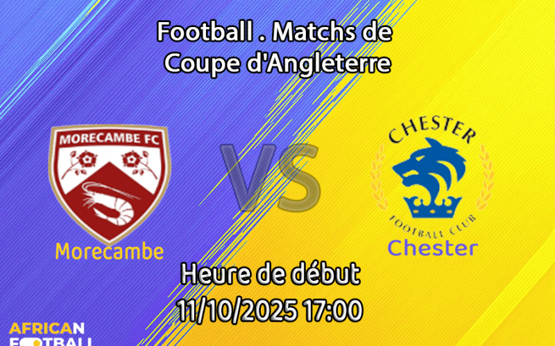 Pronostic Morecambe-Chester