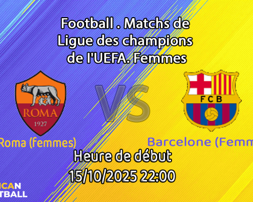 Pronostic Roma (Femmes) - Barcelone (Femmes)