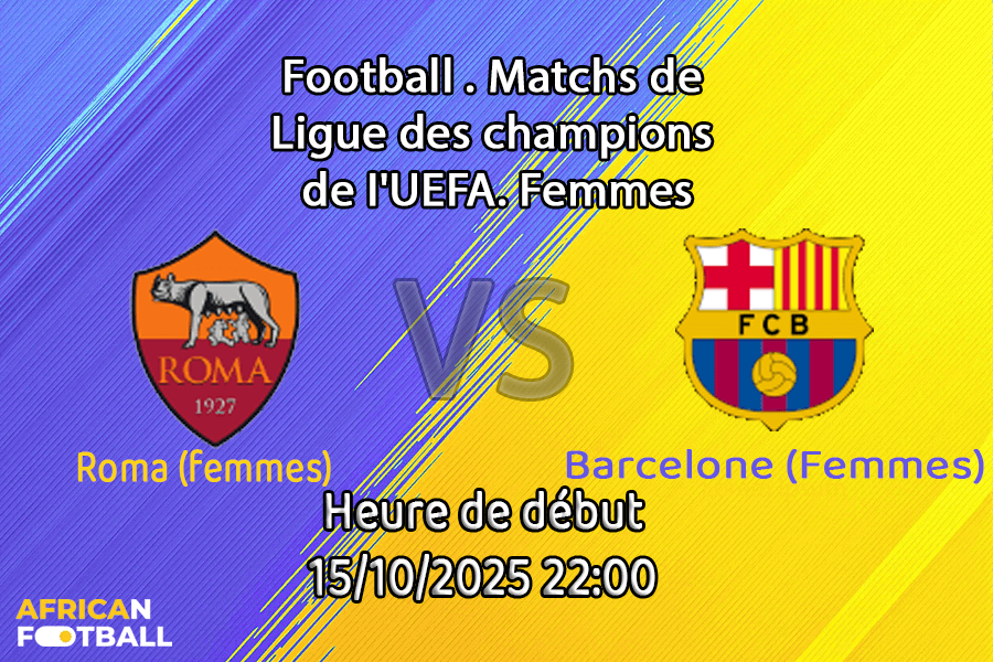 Pronostic Roma (Femmes) - Barcelone (Femmes)