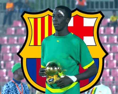 Souleymane Faye, Nouvel espoir du FC Barcelone