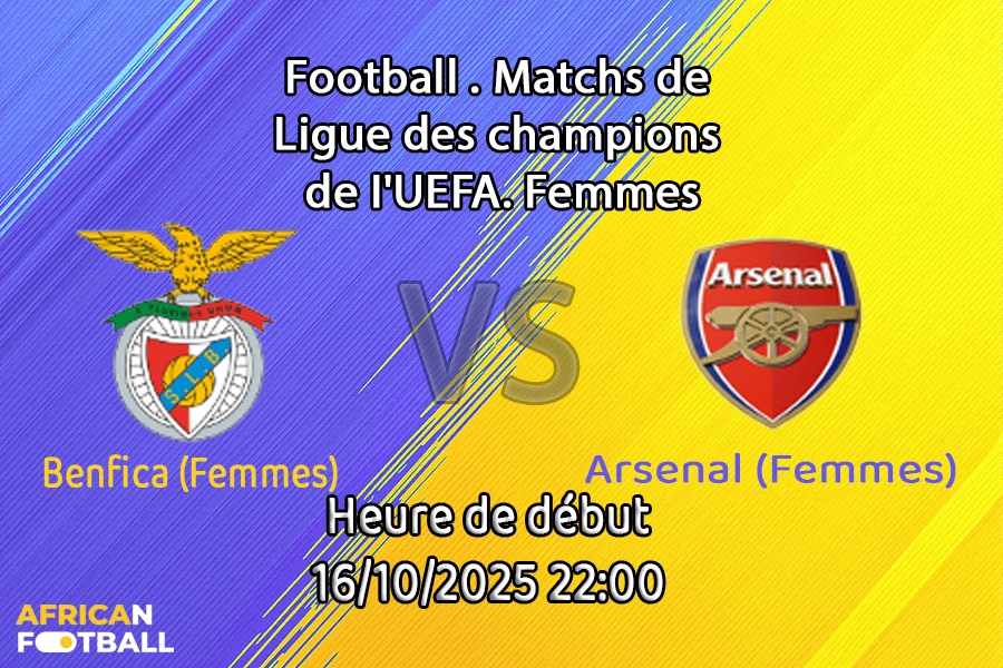 Pronostic Benfica (Femmes) - Arsenal (Femmes)