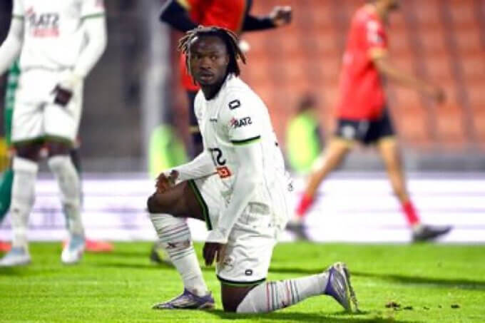 Abdoul Karim Traoré en jouant avec le OH Louvain.