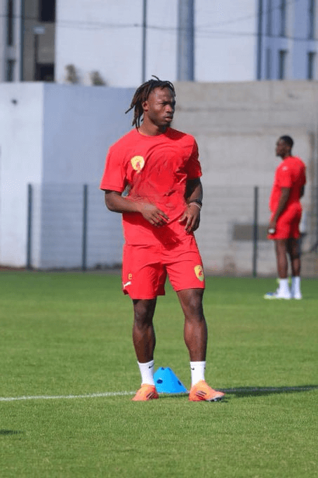Abdoul Karim Traoré en jouant avec le OH Louvain.