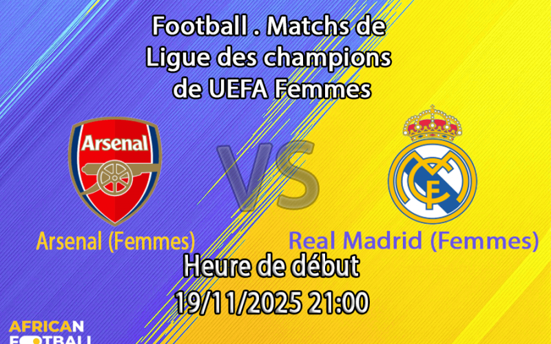 Pronostic Arsenal (Femmes) - Real Madrid (Femmes)