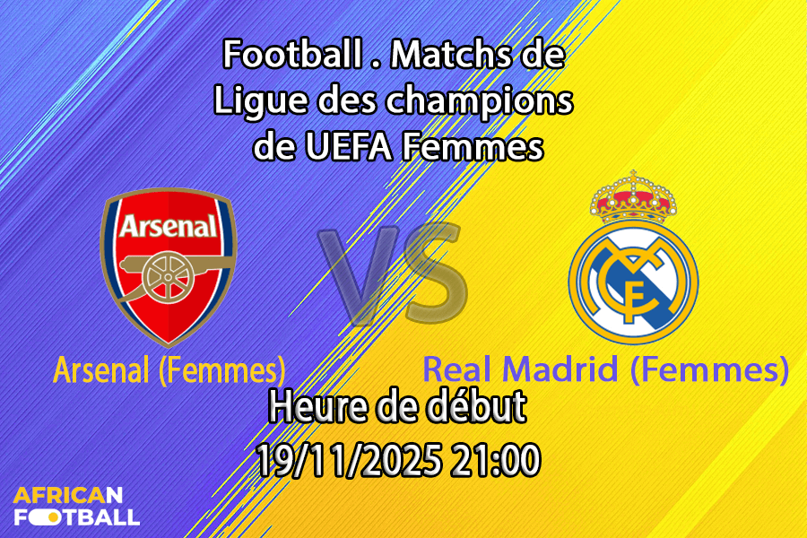 Pronostic Arsenal (Femmes) - Real Madrid (Femmes)