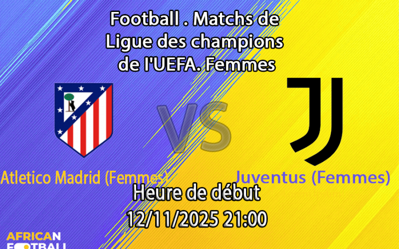 Pronostic Atletico Madrid (femmes) - Juventus (femmes)