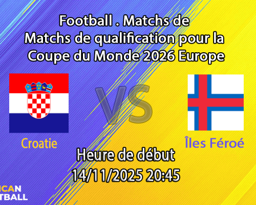 Pronostic Croatie - Îles Féroé