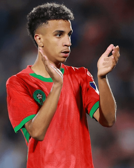 Fouad Zahouani lors d'un match de la Coupe U20.