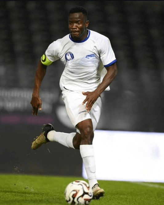 Mohamed Soumah célébrant une victoire avec KAA Gent.