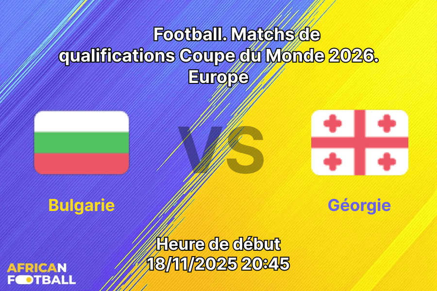 Couverture du pronostic pour Bulgarie contre Géorgie.