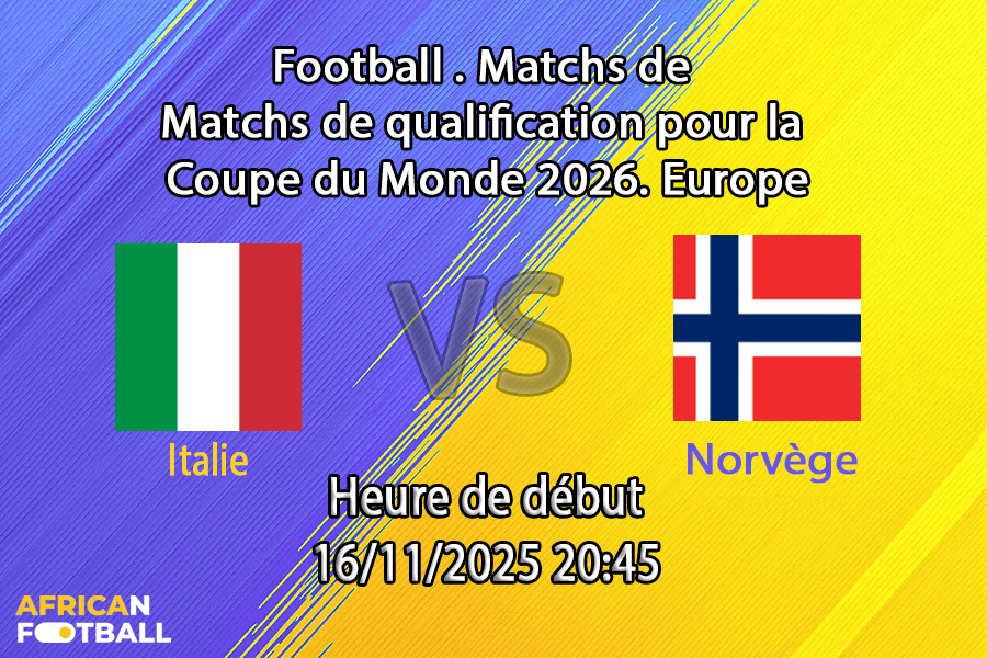 Pronostic Italie - Norvège
