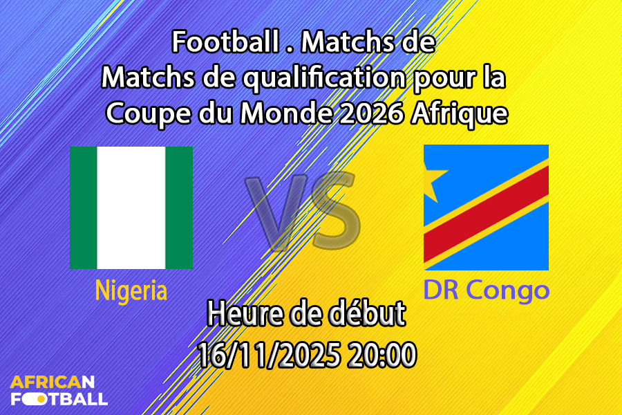 Pronostic Nigeria - D.R. Congo